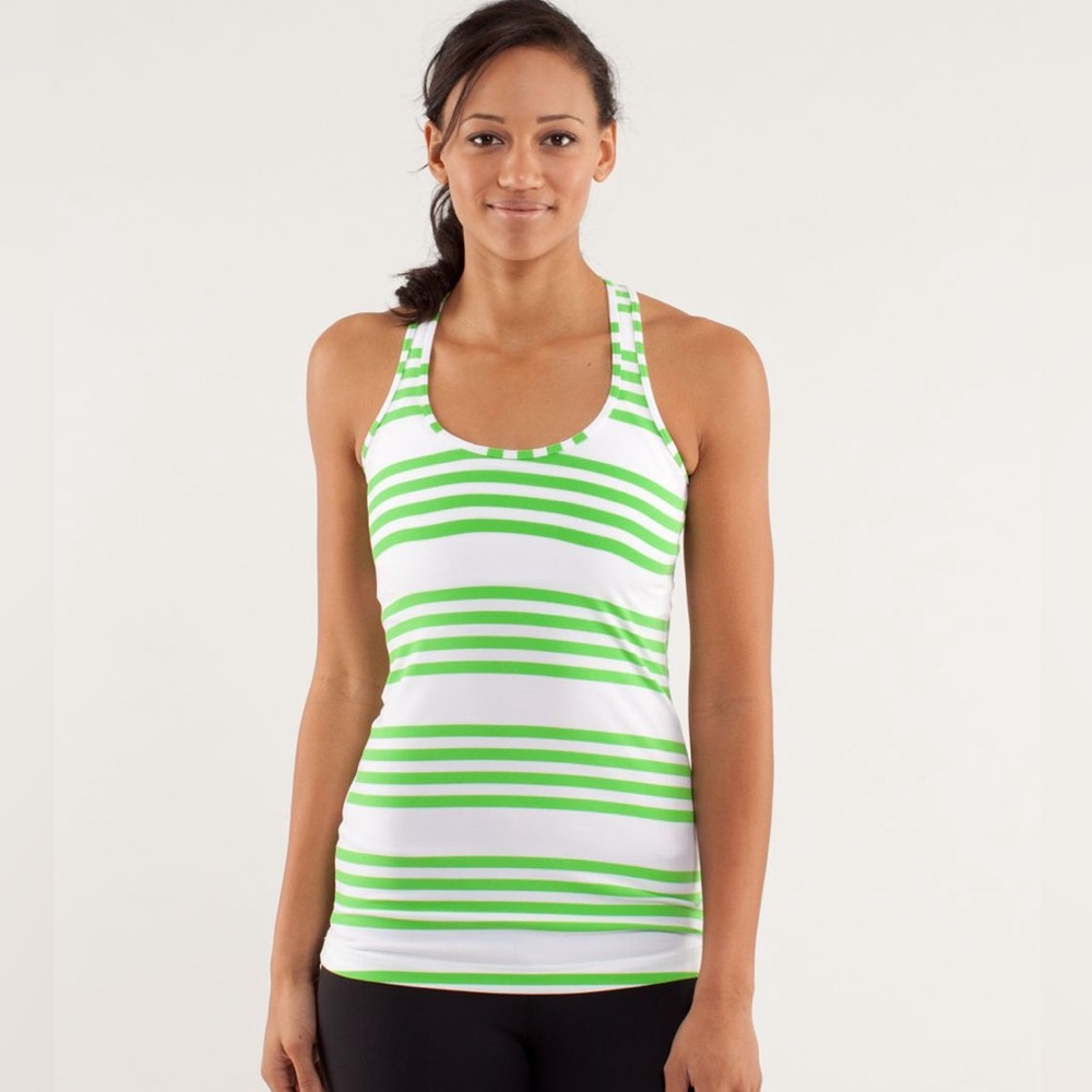 Lululemon Cool Racerback
Ocean Stripe Frond
